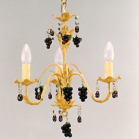 Small Grape Cluster Chandelier