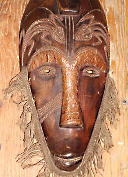 Copper Detailed Lizard Mask