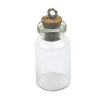 Glass Bottle Pendant