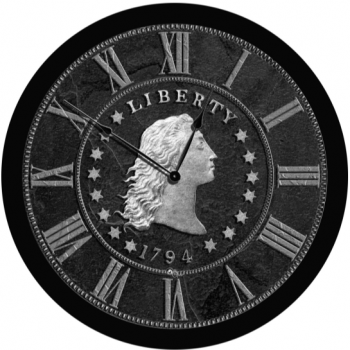 Liberty Coin Clock