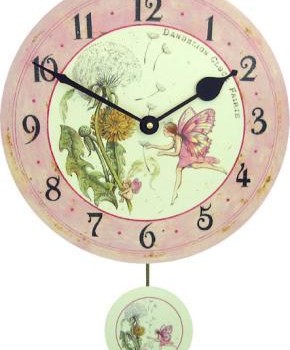 Wildflower Fairy Clock
