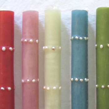 Freshwater Pearl Taper Candles