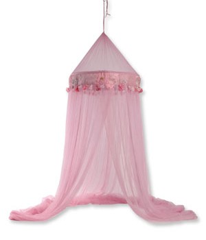 Rosy Pink Mosquito Net