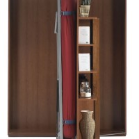 Hideaway Revolving Bookcase Bed