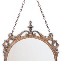 Hanging Antique Wall Mirror