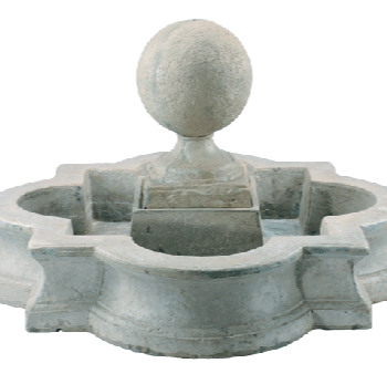 Stone Sphere Fountain