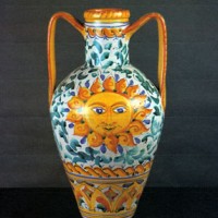 Talavera Sun Vase