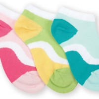 Wavy Baby Socks