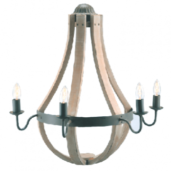 Wooden Sconce