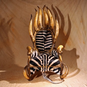 Zebra Throne