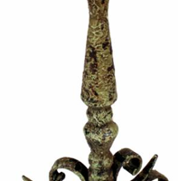Aged Brass Candleholder