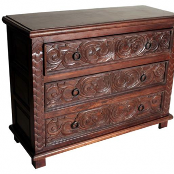 Carved Chest of Drawers
