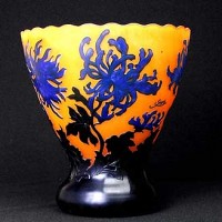 Galle Chrysanthemum Vase