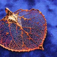 Iridescent Aspen Leaf