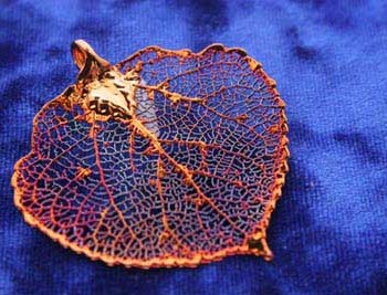 Iridescent Aspen Leaf