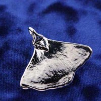 Silver Ginko Leaf Pendant