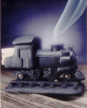 Steam Engine Pinon Incense Burner