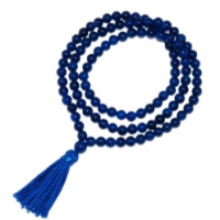 Blue Agate Mala Prayer Beads