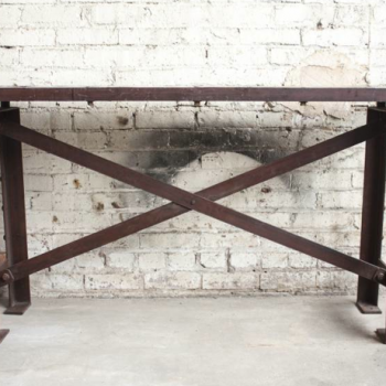 Bridgework Iron Table