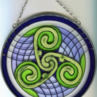 Celtic Stained Glass