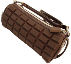 Chocolate Scented Makeup Bag