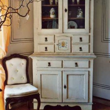 Hand Decorated Cabinet