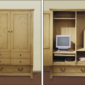 Hideaway Computer Cabinet