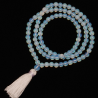 Moonstone Mala Prayer Beads
