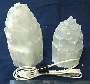 Selenite Crystal Lamps