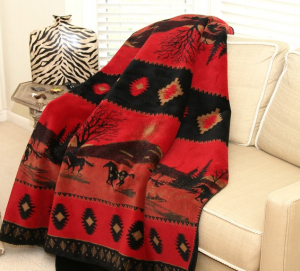 Western Fleece Blanket