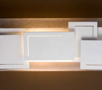 White Cube Sconce