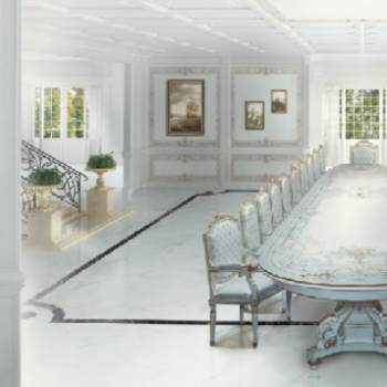 White Fratelli Dining Hall Set
