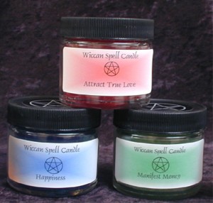 Wiccan Spell Candles