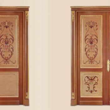 Wood Inlay Fratelli Doors