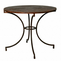 Wrought Iron Cafe Table