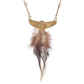 Feather Owl Necklace