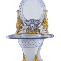 French Porcelain Fountain