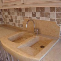 French Stone Sink detail