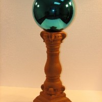 Gazing Globe on Pedestal