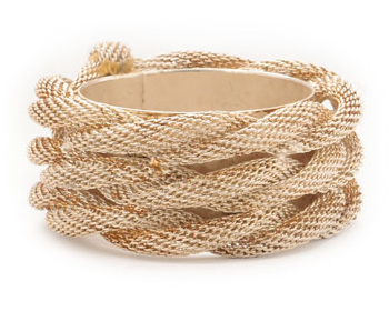 Gold Rope Napkin Ring