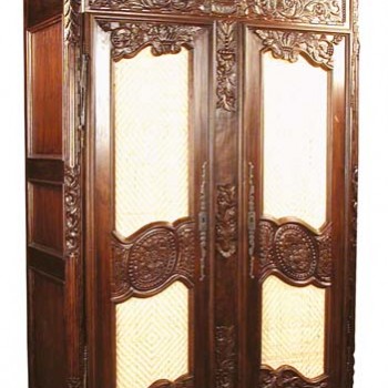 Hand-Carved Armoire