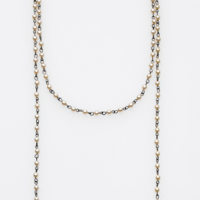 Mini Pearl Loop Necklace