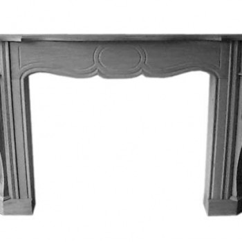 Oval Frame Fireplace