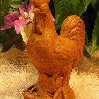 Rooster Statuette
