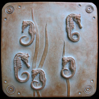 Seahorse Plaque