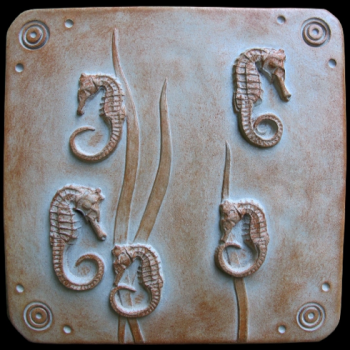 Seahorse Plaque