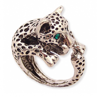 Snow Leopard Ring