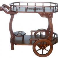 Wooden Service Cart