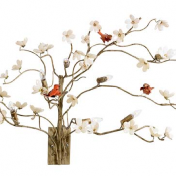 Bird & Blossom Sconce