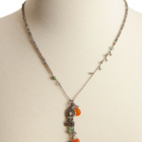 Buddha Charm Necklace, detail